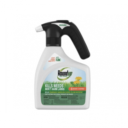 Roundup&reg; For Lawns₁ with QuickHand� Sprayer 1.5L