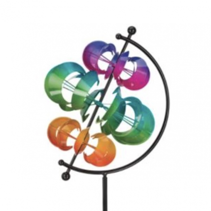 Vertical Moons Wind Spinner 78"