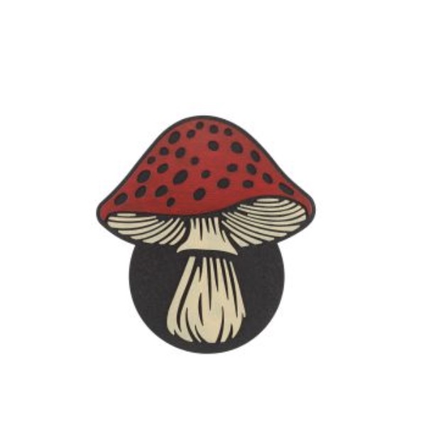 Mushroom Stepping Stone 13"