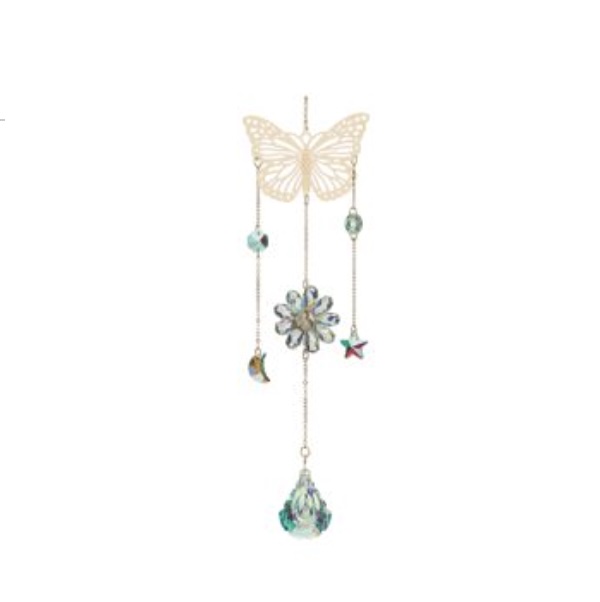 Daydream Ornament  Gold Butterfly 