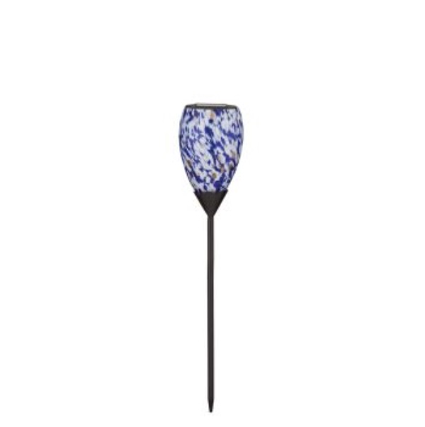 Murano White Multi Solar Stake