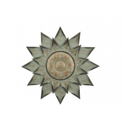 Medallion Sage Wall Decor 34.5"