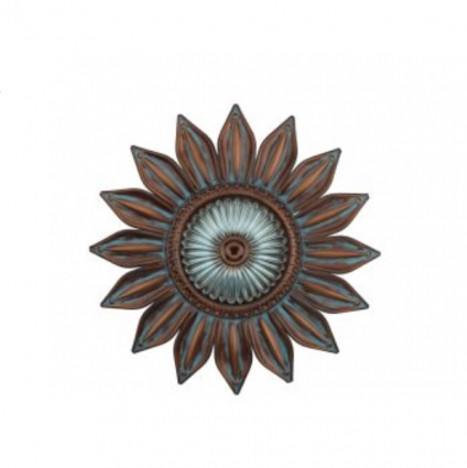 Bronze Floral Wall Decor 30"H