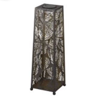 Leaf Patio Solar Lantern  24"
