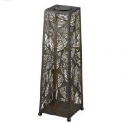 Leaf Patio Solar Lantern  24"
