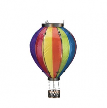 Hot Air Balloon Solar Lantern XLG � Rainbow