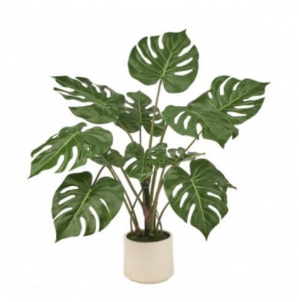 Faux Potted Monstera Plant 36"