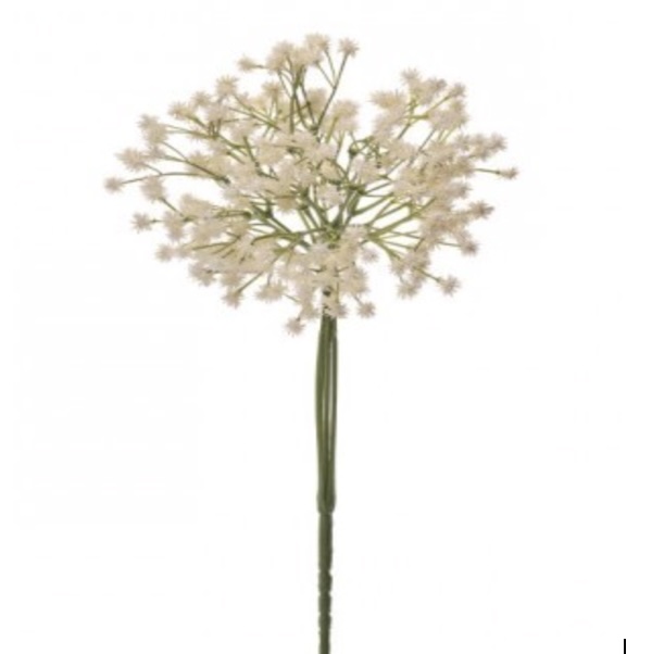 Cream & White Baby�s Breath Bush 15"