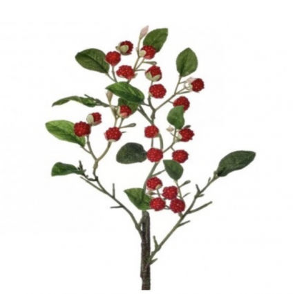 Wild Raspberry Spray 22"