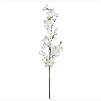 Cream & White Cherry Blossom Branch 65"
