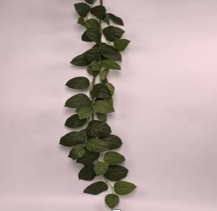 GARLAND, 56" GREEN GUAVA LEAVES