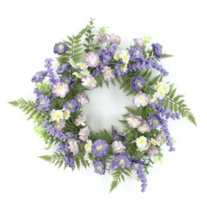 Lavender Mix Candle Ring 13"