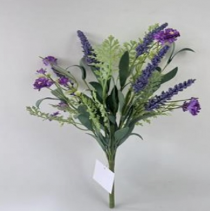 Lavender Flower Mix Pick 17"