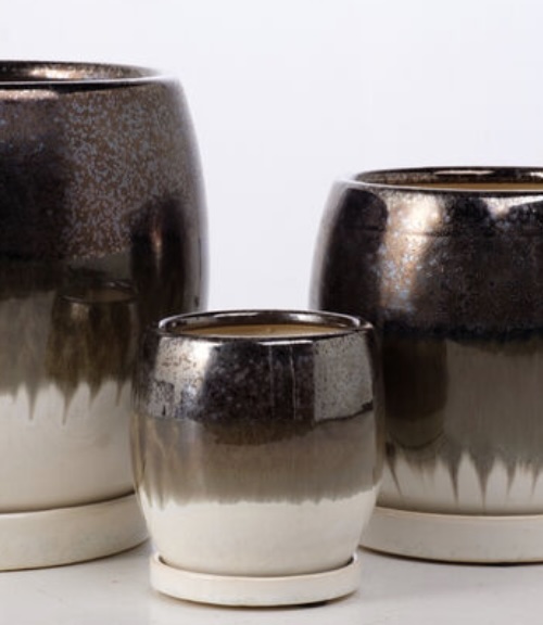 Mica Tri-Tone Prescott Pot � Small