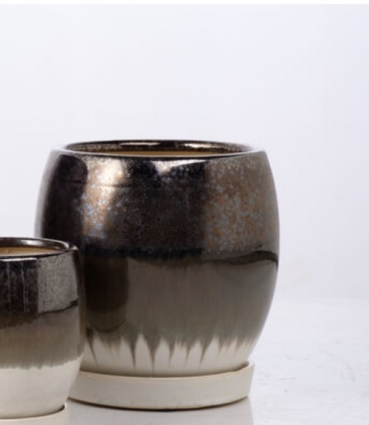 Mica Tri-Tone Prescott Pot � Medium