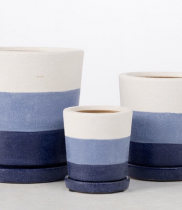 Bay Tri-Tone LBI Pot � Small