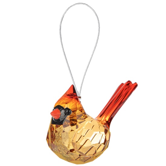 Elegant Female Cardinal Charm 3.5"