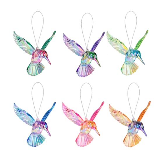 Shimmer Hummingbird Charm 4.5" (sold seperately)