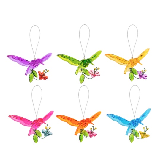 Sweet Flower Hummingbirds (sold seperately) 5"