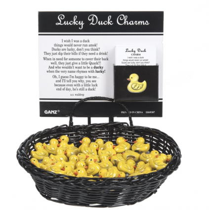 Lucky Duck Charms (sold seperately) 1"