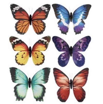 Butterfly Magnet 5"W x 4"H (sold separately)