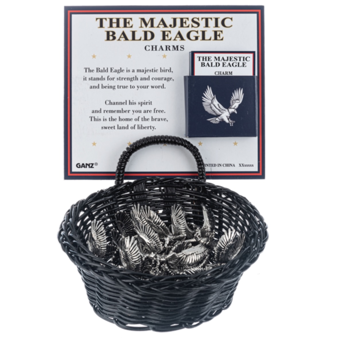 The Majestic Bald Eagle Charm (sold separately)