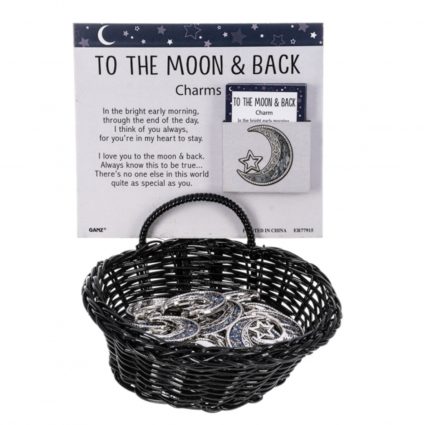 I Love You to the Moon & Back Charms (sold separately)