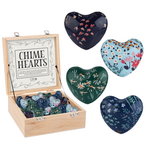 Wildflower Heart Charm 2" (sold separately)