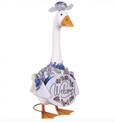 Porch Goose Outfit, Hydrangea