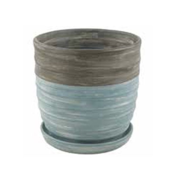 Sylvan Blue Planter 5.5" x 5.5"H