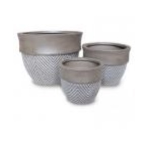 Tweed Mahogany Pot 6.5"