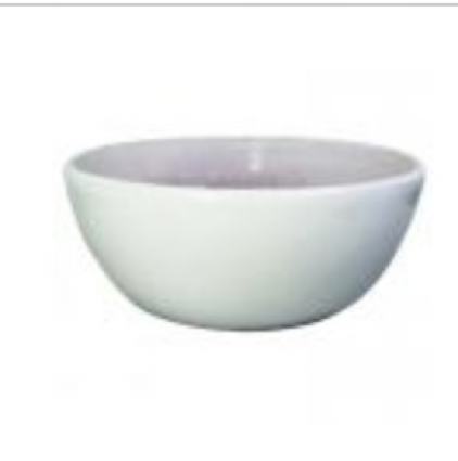 Leo White Bowl Planter 10"