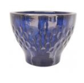 Divet Round Light Blue Planter 12.2"