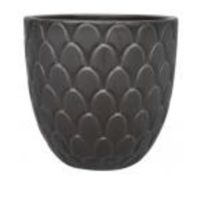 Diamond Planter � Black � 10"