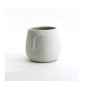 Moai Face Bowl � White Sand � 5.5"