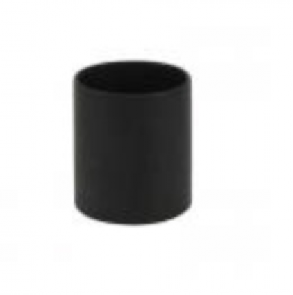 Cylinder Planter � Black � 3.75" x 4" H