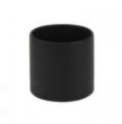 Cylinder Pot � Black � 5"
