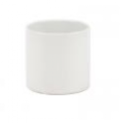 Cylinder Pot � White � 5"