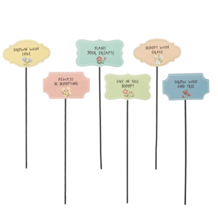 Plant Pick 8" Inspirational Plant Tag (Sold Separately)