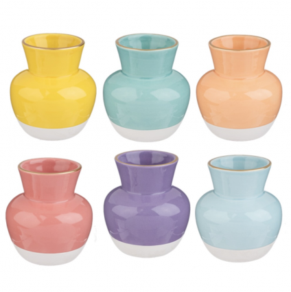 Mini Colorful Vase 4" (Sold Separately)