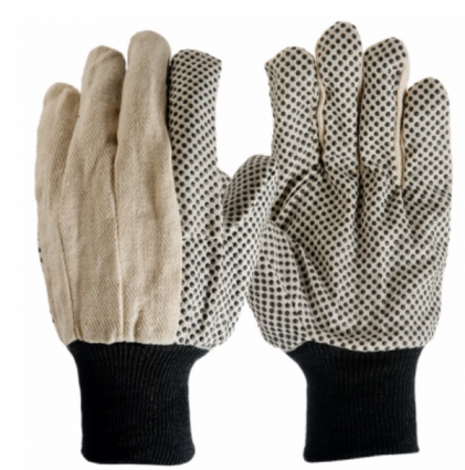 True Grip Men�s Canvas Work Gloves � 3 Pack Large