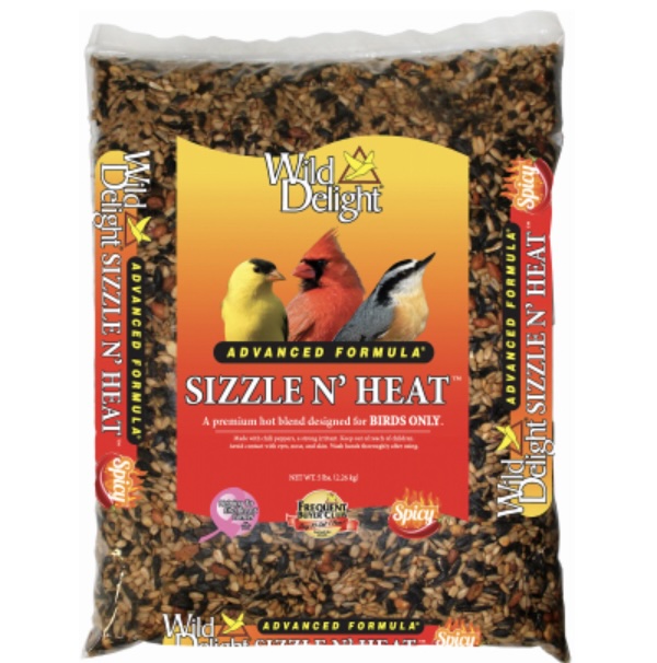 Wild Delight Sizzle N� Heat Premium Bird Food � 5 lb Bag