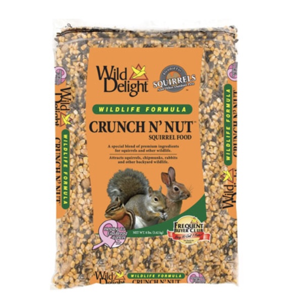 Wild Delight Crunch N� Nut Squirrel Food � 8 lb Bag