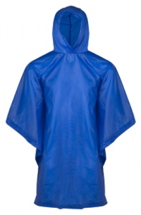 Rain Poncho Blue Large