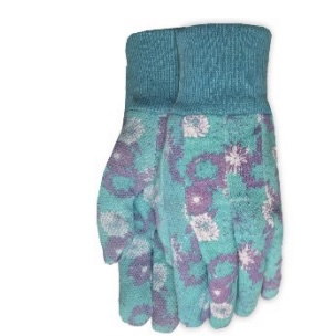 Grip Jersey Gloves with Dots 2 Pack