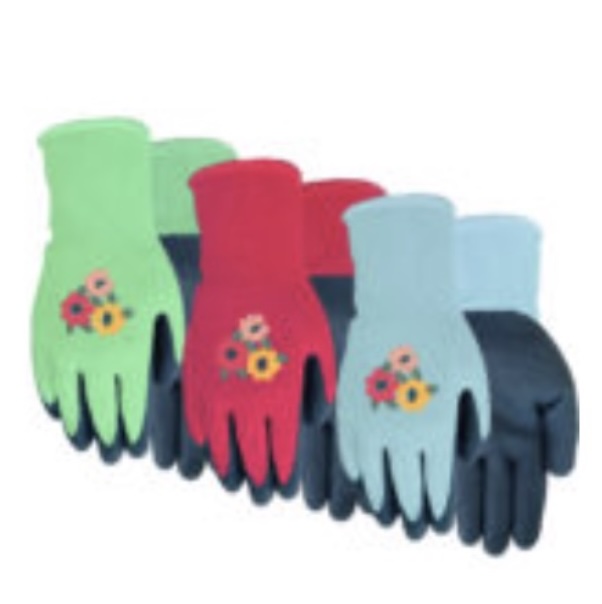 Ladies Latex Coated Knit Garden Gloves � Large (sold separately)