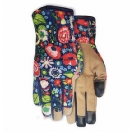 Synthetic Palm Touch Screen Gloves � Large