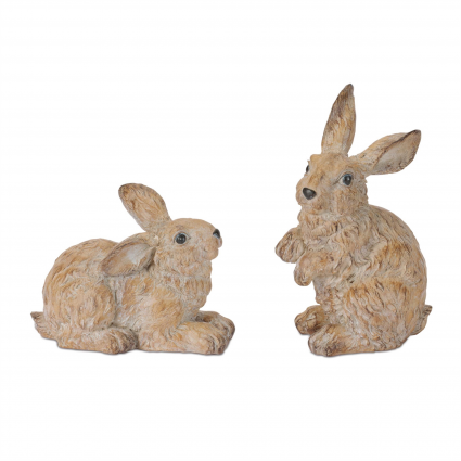 Resin Rabbit Figurines (Sold Separately)