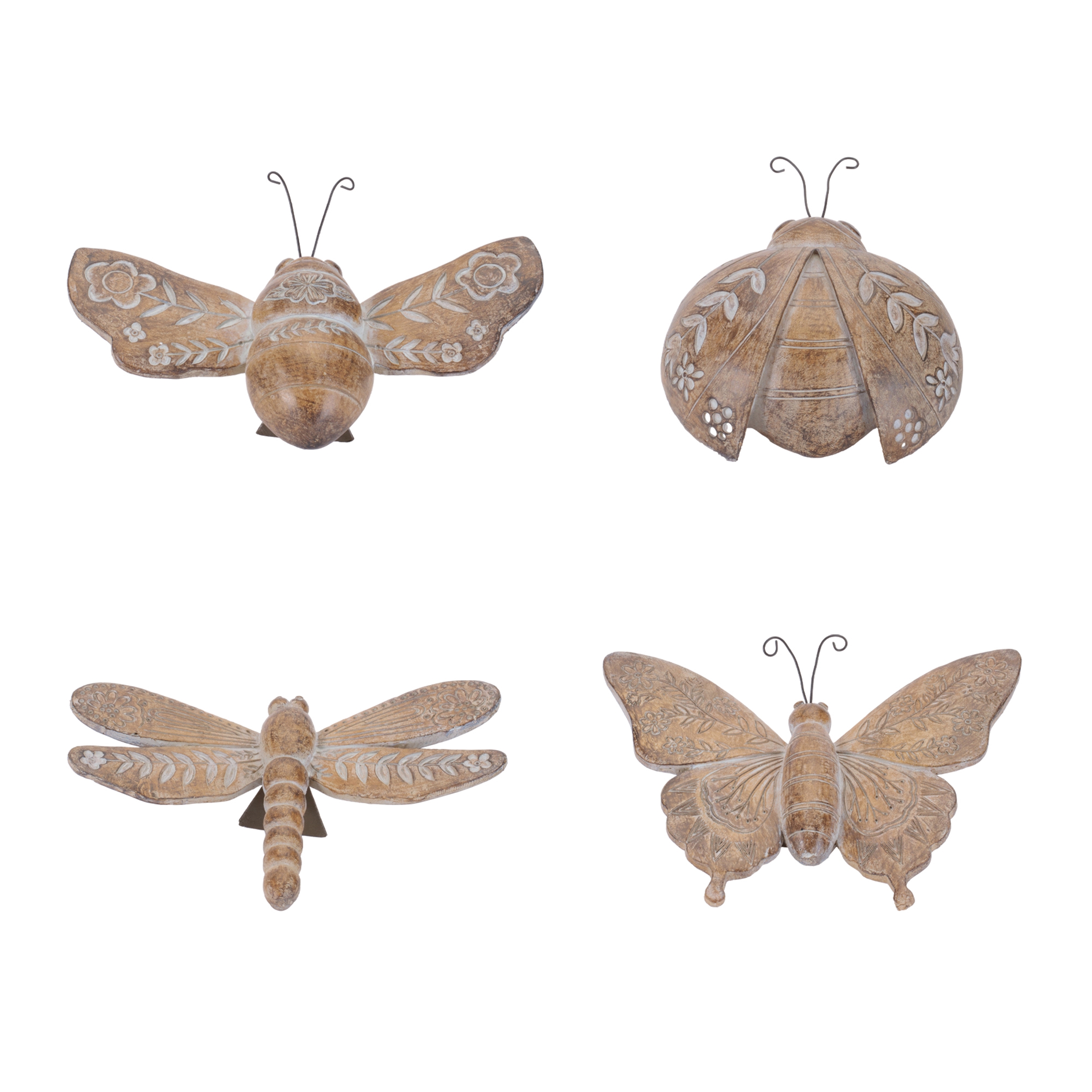Decorative Insect Figurines (Sold Separately) 2.5"