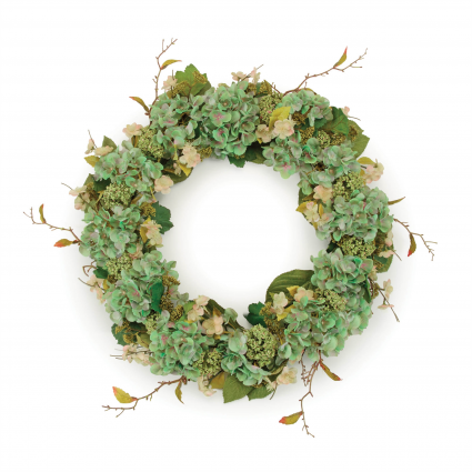 Hydrangea Wreath 32"